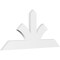 Ekena Millwork Richland Architectural Grade PVC Gable Bracket, 60"W x 27 1/2"H x 2"D x 6"F, 11/12 Pitch GBP060X28X0206RIC00 - alternate 1